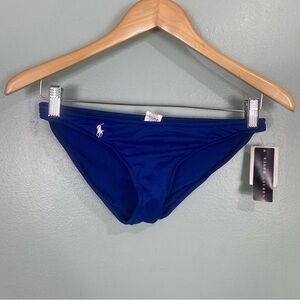 Ralph Lauren Blue Label Bikini‎ Bottoms Blue XS